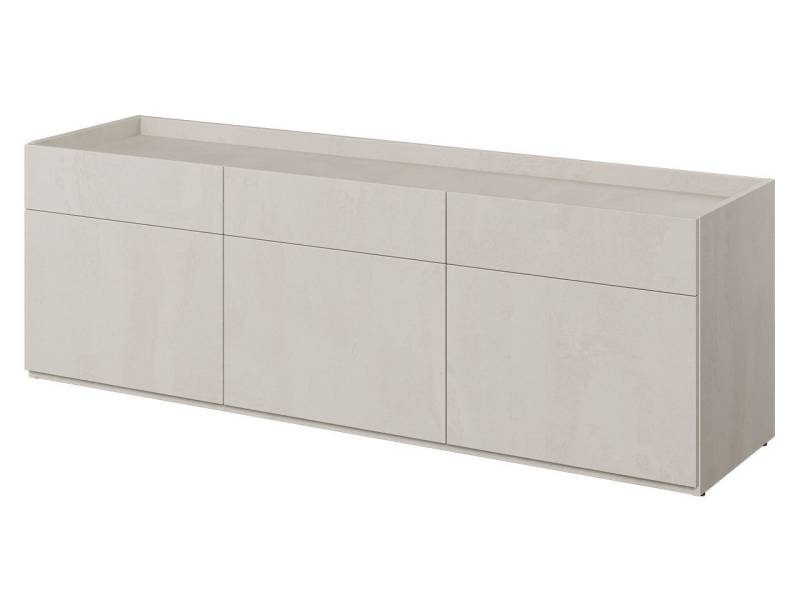 MIRJAN24 Kommode Teen Flex 3D TF-08 (3-Drehtüren), Ohne Griffe, 150x42x52 cm von MIRJAN24