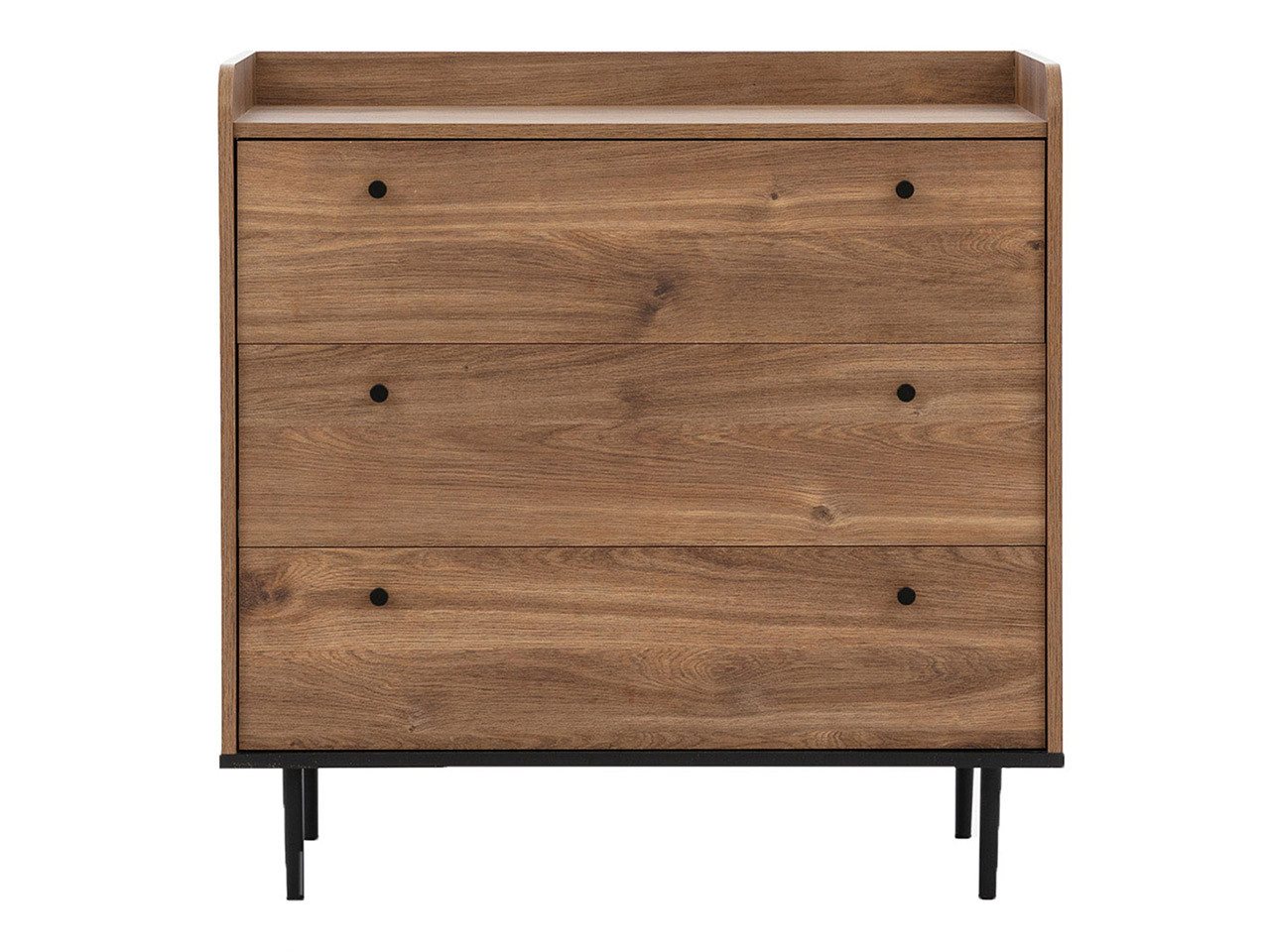 MIRJAN24 Kommode Vasina VS-02 K3SZ (mit 3 Schubladen), Griffe und Füße aus Metall MIRJAN24 Kommode Vasina VS-02 K3SZ (mit 3 Schubladen), Griffe und Füße aus Metall von MIRJAN24