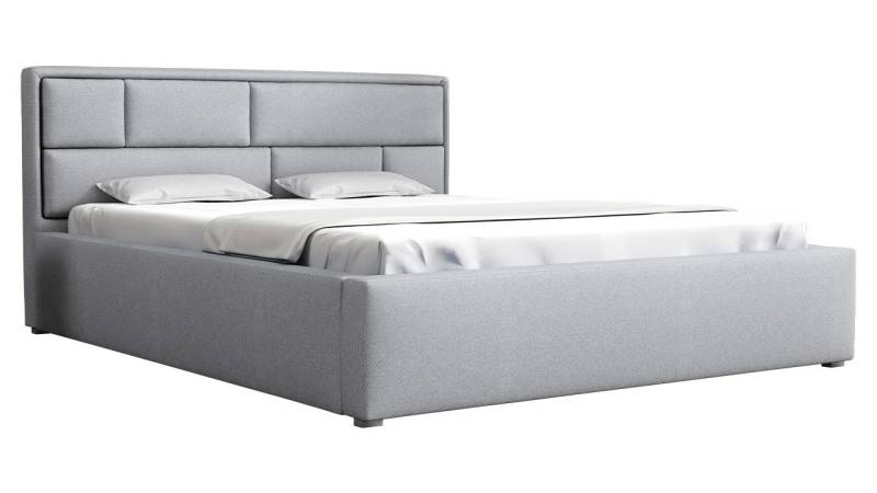 MIRJAN24 Polsterbett Deco (mit Gerolltes Lattenrost), 120/140/160/180/200 cm, Polsterkopfteil von MIRJAN24