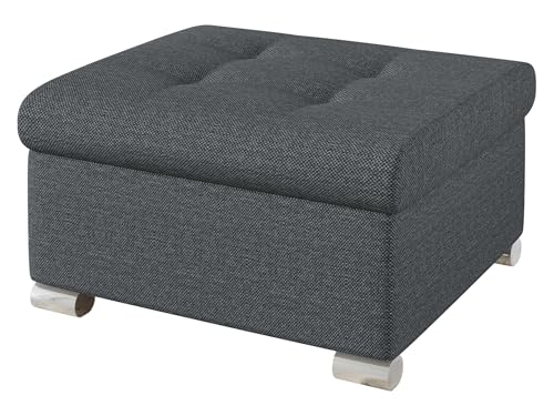 Mirjan24 Polsterhocker Niko klein Sitzbank Sitzhocker Fußbank Pouf Hocker Farbauswahl (Boss 12) von Mirjan24