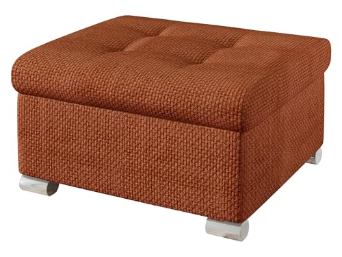 Mirjan24 Polsterhocker Niko klein Sitzbank Sitzhocker Fußbank Pouf Hocker Farbauswahl (Flow 09) von Mirjan24