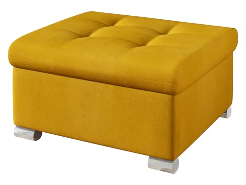Mirjan24 Polsterhocker Niko klein Sitzbank Sitzhocker Fußbank Pouf Hocker Farbauswahl (Uttario Velvet 2959) von Mirjan24