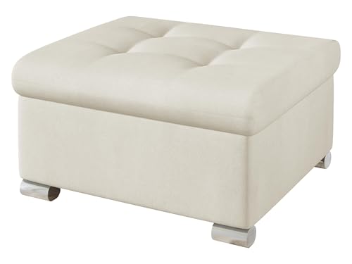 Mirjan24 Polsterhocker Niko klein Sitzbank Sitzhocker Fußbank Pouf Hocker Farbauswahl (Uttario Velvet 2978) von Mirjan24
