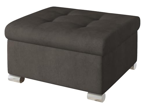 Mirjan24 Polsterhocker Niko klein Sitzbank Sitzhocker Fußbank Pouf Hocker Farbauswahl (Zetta 294) von Mirjan24