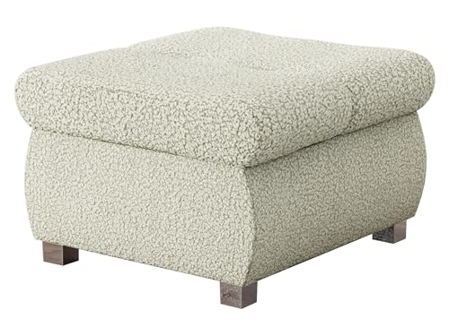 Mirjan24 Polsterhocker Sitzbank Orkan klein Hocker Sitzhocker Modern Pouf Fußbank Sitzmöbel 60x60 (Manza 04) von Mirjan24