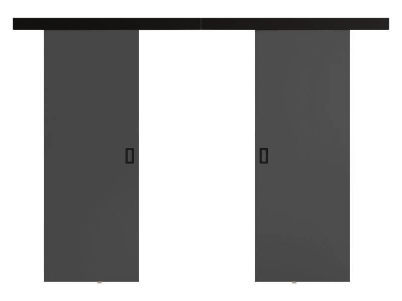 MIRJAN24 Schiebetür Werdi Duo 132 (mit zwei Flügeln), Schließmechanismus, Metallkugellagerschiebesystem von MIRJAN24