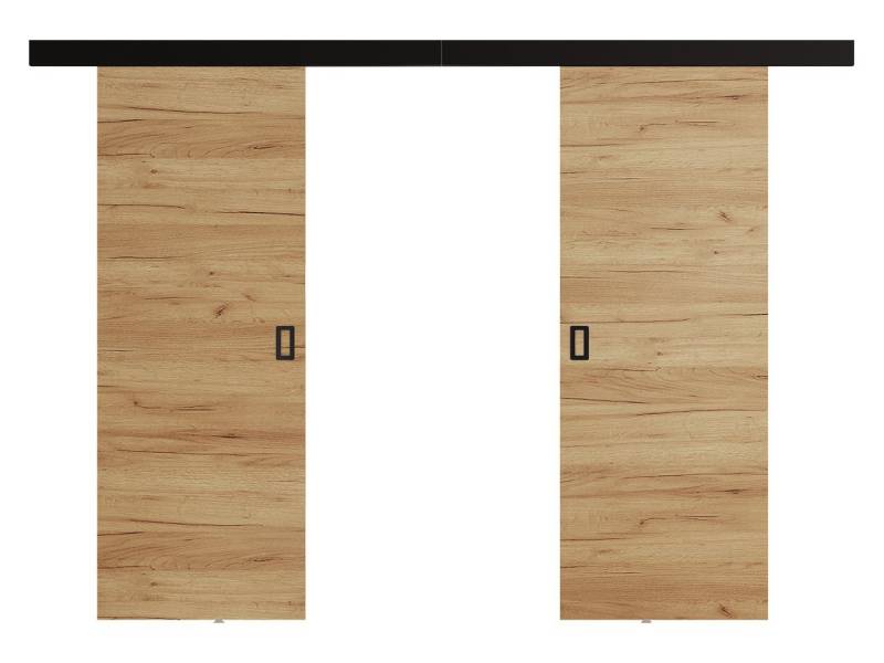 MIRJAN24 Schiebetür Werdi Duo 132 (mit zwei Flügeln), Schließmechanismus, Metallkugellagerschiebesystem von MIRJAN24