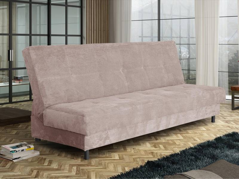 MIRJAN24 Schlafsofa Enduro XIV Cord, mit Schlaffunktion und Bettkasten, Aufklappbar, 3 Sitzer Sofa von MIRJAN24