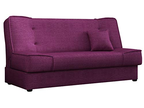 Mirjan24 Schlafsofa Gemini mit Bettkasten, 3 Sitzer Sofa, Couch mit Schlaffunktion, Bettsofa Schlafsofa Polstersofa Farbauswahl Couchgarnitur (Enjoy 16) von Mirjan24