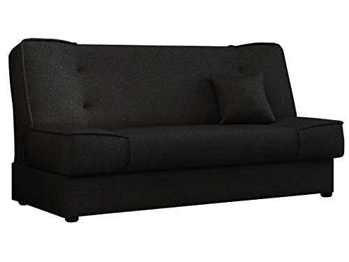 Mirjan24 Schlafsofa Gemini mit Bettkasten, 3 Sitzer Sofa, Couch mit Schlaffunktion, Bettsofa Schlafsofa Polstersofa Farbauswahl Couchgarnitur (Inari 100) von Mirjan24