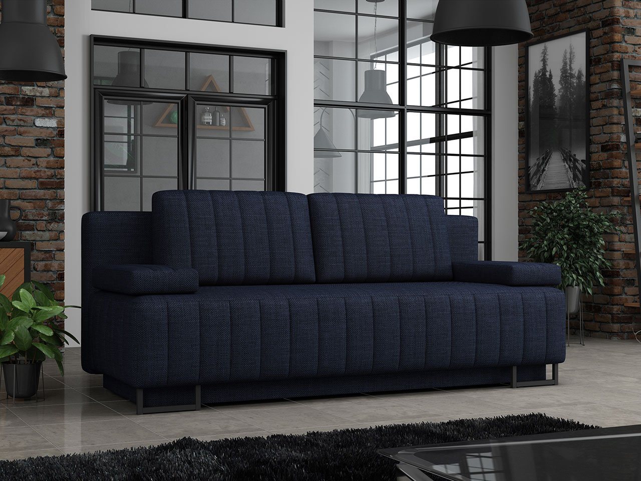 MIRJAN24 Schlafsofa Laguna, mit Bettkasten und Schlaffunktion, Polstersofa mit Metallfüße MIRJAN24 Schlafsofa Laguna, mit Bettkasten und Schlaffunktion, Polstersofa mit Metallfüße von MIRJAN24