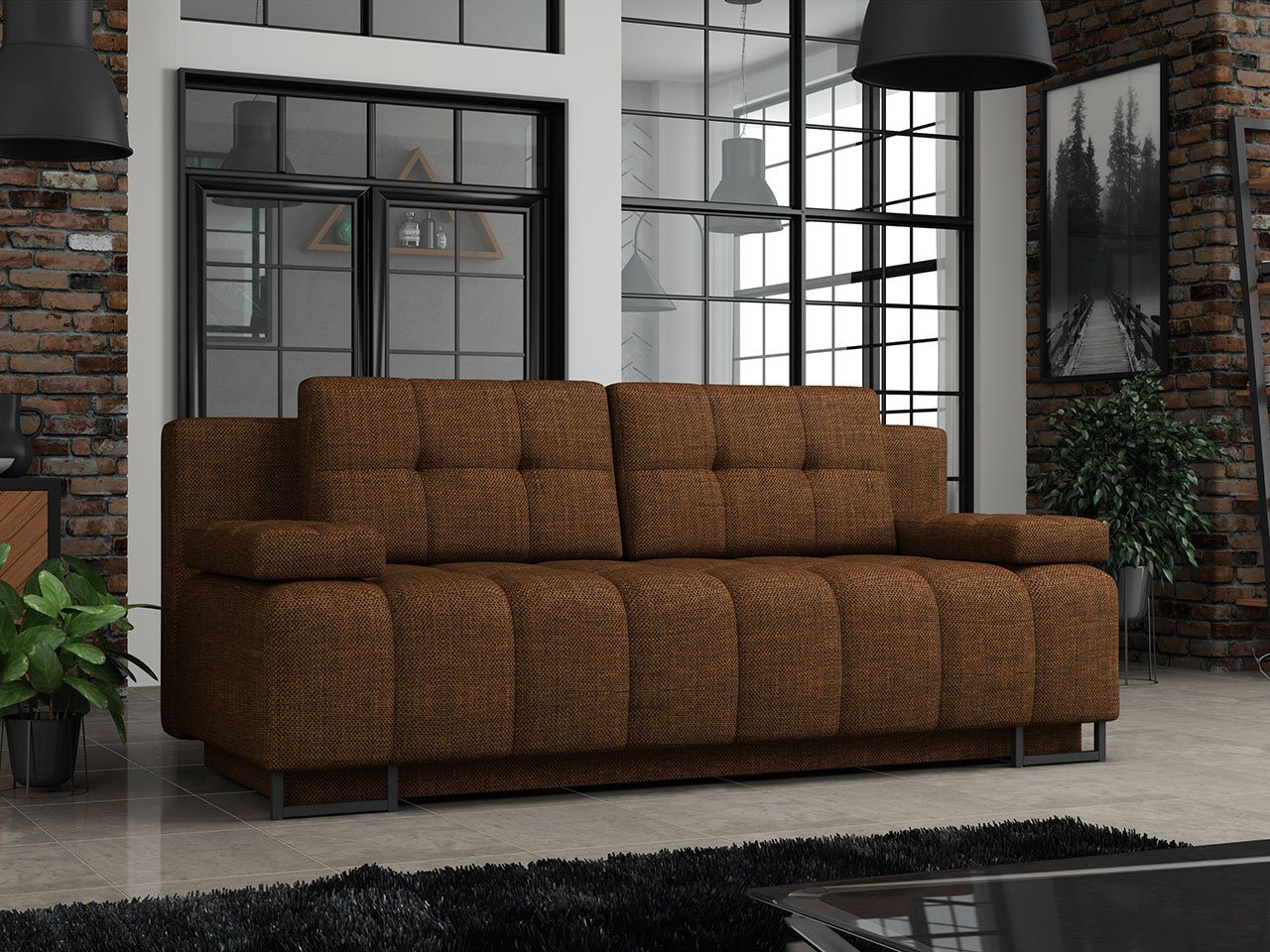 MIRJAN24 Schlafsofa Morena D, mit Bettkasten und Schlaffunktion, Couchgarnitur mit Metallfüße MIRJAN24 Schlafsofa Morena D, mit Bettkasten und Schlaffunktion, Couchgarnitur mit Metallfüße von MIRJAN24