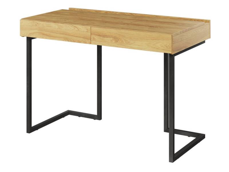 MIRJAN24 Schreibtisch Teen Flex 2S TF-06 (mit 2 Schubladen), Schreibtisch universell Links / Rechts, Metallfüße von MIRJAN24