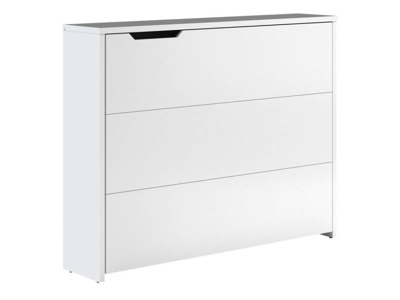MIRJAN24 Schreibtisch Work Concept CW-01 (interne Regale), Klappbarer, mit Rollen zum einfacheren Aufklappen ausgestattet von MIRJAN24