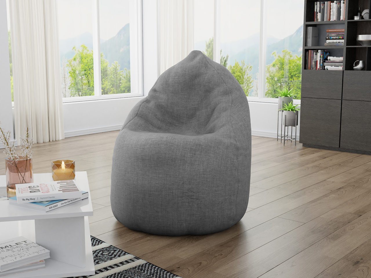 MIRJAN24 Sitzsack Mini 120 L, Sitzkissen, Gamer Kissen, Lounge Kissen, Sessel von MIRJAN24