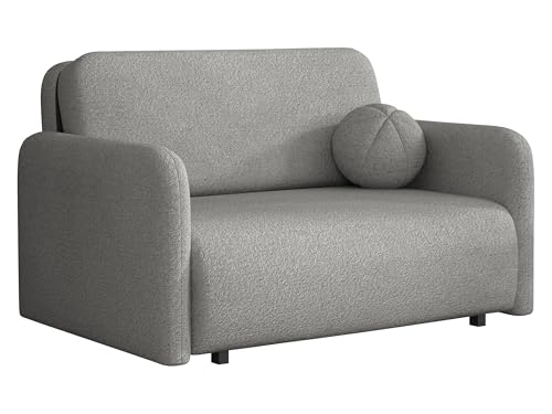 Mirjan24 Sofa Viva Sun II mit Schlaffunktion, Zwei Sitzer Schlafsofa mit Bettkasten Polstersofa, Bettsofa/Couch, Sofagarnitur (Coral 75) von Mirjan24