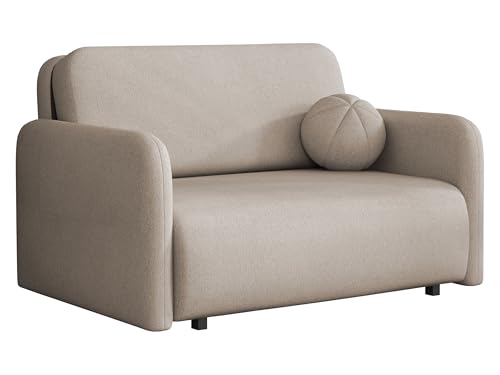Mirjan24 Sofa Viva Sun II mit Schlaffunktion, Zwei Sitzer Schlafsofa mit Bettkasten Polstersofa, Bettsofa/Couch, Sofagarnitur (Velo 623) von Mirjan24