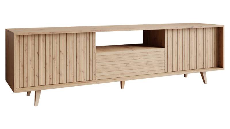 MIRJAN24 TV-Schrank Ferido 2K1SZ (mit zwei Klappen und Schublade) Griffloses Öffnungssystem push to open von MIRJAN24