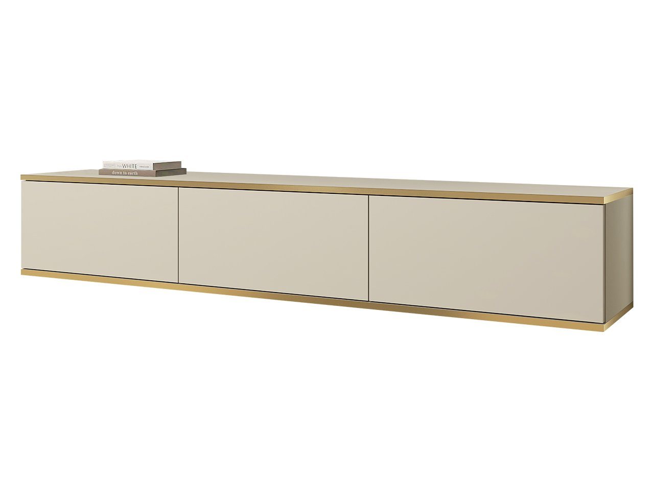 MIRJAN24 TV-Schrank Oro I (3-Klappe) Griffloses Öffnungssystem push to open, 175x32x30 cm von MIRJAN24