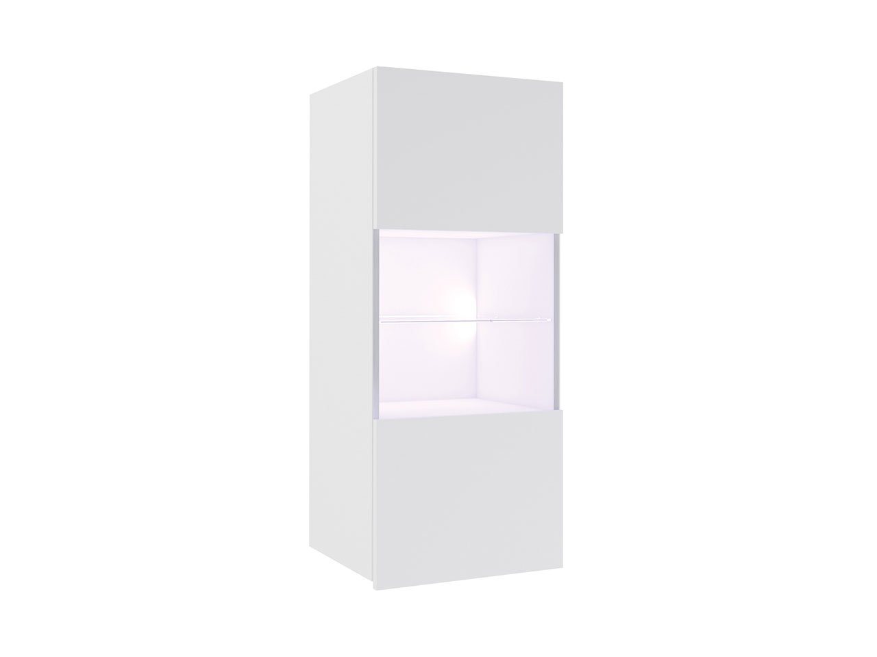 MIRJAN24 Vitrine Calabrini 05 (mit 2 Türen) Gehärtetes Glas, LED-Beleuchtung als Option von MIRJAN24