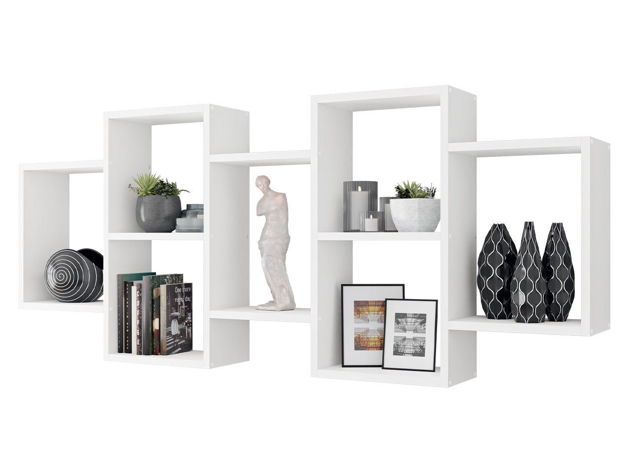 MIRJAN24 Wandregal Trio 001, 161x18x65 cm, Universell MIRJAN24 Wandregal Trio 001, 161x18x65 cm, Universell von MIRJAN24