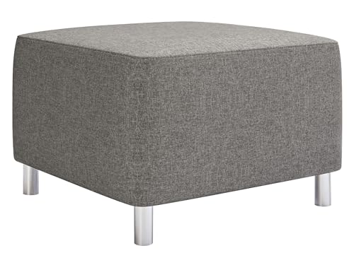 Mirjan24 Moderner Polsterhocker Dover, Sitzhocker Hocker Sitzbank Fußbank Pouf Farbauswahl (Lux 05) von Mirjan24