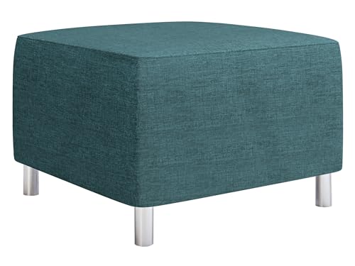 Mirjan24 Moderner Polsterhocker Dover, Sitzhocker Hocker Sitzbank Fußbank Pouf Farbauswahl (Lux 30) von Mirjan24