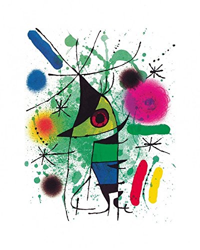 Miro,Joan Poster/Kunstdruck The Singing Fish 70 x 100 cm - Wandbild - Wohnzimmer von Miro,Joan