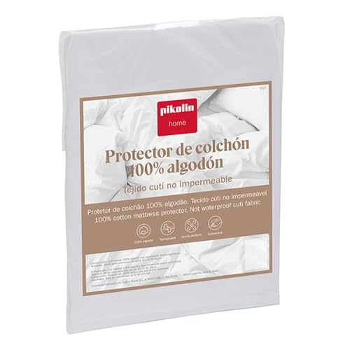 Miroytengo Cuti Matratzenschoner, verschiedene Größen, atmungsaktiv, einlaufsicher, aus Baumwolle, maximale Höhe 32 cm Miroytengo Cuti Matratzenschoner, verschiedene Größen, atmungsaktiv, einlaufsicher, aus Baumwolle, maximale Höhe 32 cm von Miroytengo