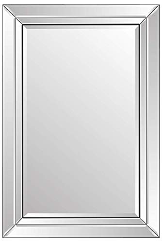 MirrorOutlet Wandspiegel, venezianisches Glas, doppelseitig, 60 x 90 cm von MirrorOutlet