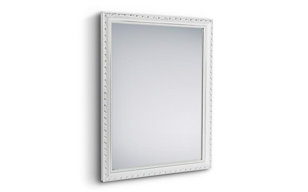 Rahmenspiegel Loreley, weiß, 34 x 45 cm von Mirrors and More
