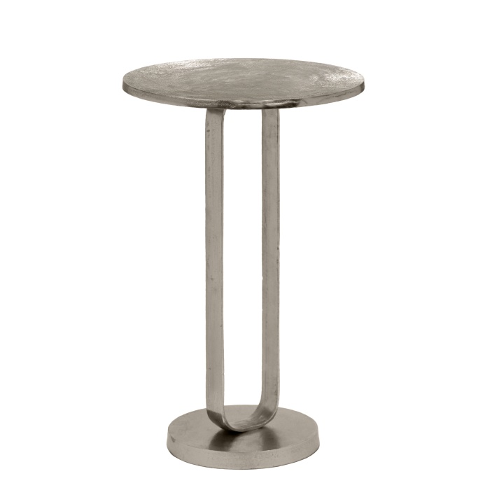 Beistelltisch TARA Ø ca. 38 cm, Höhe ca. 61 cm in Farbe Silber Beistelltisch TARA Ø ca. 38 cm, Höhe ca. 61 cm in Farbe Silber von Mirrors & More
