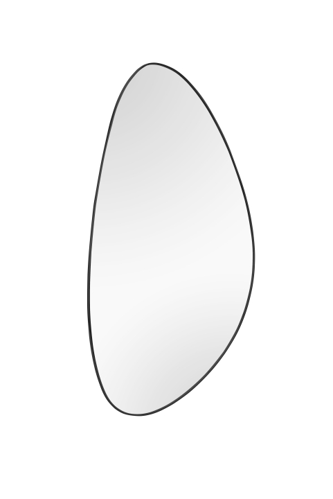 Mirrors & More Spiegel IDA ca. 60x40cm in Farbe Schwarz Mirrors & More Spiegel IDA ca. 60x40cm in Farbe Schwarz von Mirrors & More