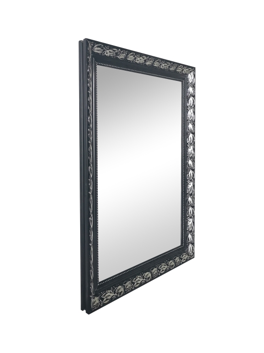 Mirrors & More Spiegel SONJA ca. 55x70cm in Farbe Schwarz-Silber Mirrors & More Spiegel SONJA ca. 55x70cm in Farbe Schwarz-Silber von Mirrors & More