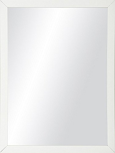 Mirrotech Alina Rahmenspiegel, Glas, Silber, 140 x 35 x 0.04 cm von Mirrotech