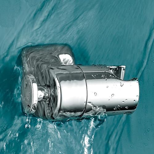 Universal Handbrause Halterung, Brausehalter Ohne Bohren 360° Drehbar Duschkopf Halterung aus Edelstahl 304 Brausehalter Verstellbar Duschhalterung für Dusche Badezimmer von Mirrwin