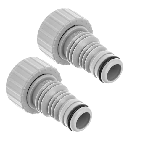 2 Stück Effizienter Pool Drainage Schlauch Adapter Pool Schlauch Anschluss Pool Ablaufstopfen Fitting Schlauchadapter für P05347 Aufblasbare Ausrüstung Adapter von Mirweon