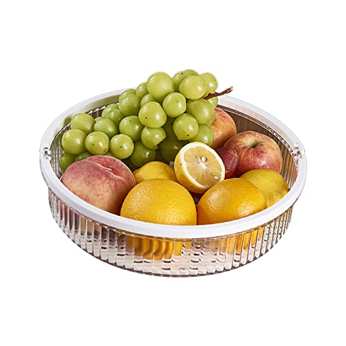 Drehteller-Aufbewahrungsbox für Lebensmittel, Gewürze, Spinnerregal für Küche, Badezimmer, Theke, Organisation, um 360 Grad drehbarer Organizer, Drehteller, Kosmetikbox, Organizer von Mirweon