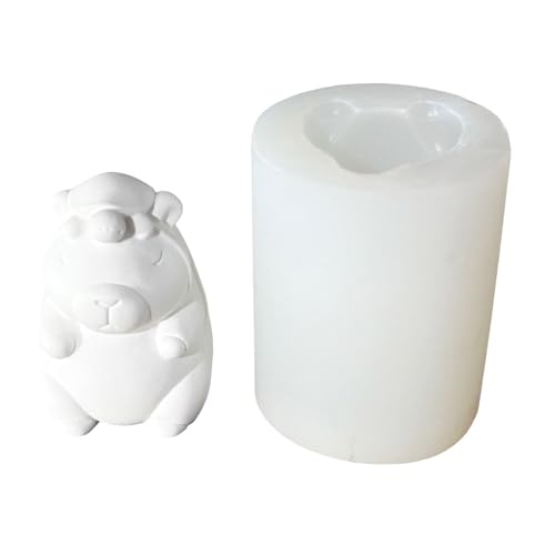 Flexible Silikonform Capybaras geformte Formen, duftende Aromatherapie, handgefertigte Desktop-Ornamente, Gipsfiguren Flexible Silikonform Capybaras geformte Formen, duftende Aromatherapie, handgefertigte Desktop-Ornamente, Gipsfiguren von Mirweon