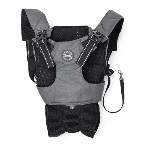 Haustier-Tragerucksack, Vorderbeine, freihändige Reisetasche für kleine Hunde, Rucksack oder Rücken von Mirweon