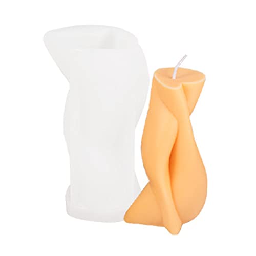 Irregualr Säulen-Form, Silikonform, antihaftbeschichtet, leicht zu entformen, für Seife, Pflaster, Fondant, Dekorationen, Säulenformen zur Herstellung von Mirweon