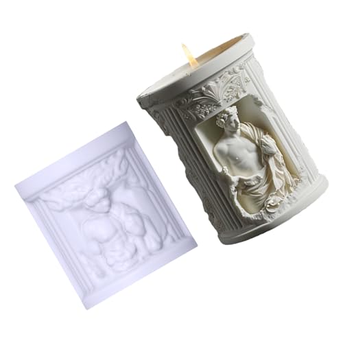Kunststatue, Silikonform, Skulptur, Vase für Stifthalter, Schreibtisch-Organizer, Heimdekoration, Statue Kunststatue, Silikonform, Skulptur, Vase für Stifthalter, Schreibtisch-Organizer, Heimdekoration, Statue von Mirweon