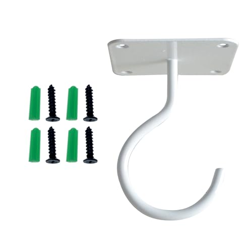 Mirweon Deckenhaken zum Aufhängen von Pflanzen, Wandhalterung, Aufhänger für den Innen- und Außenbereich, Vogelfutterstation, Haken, hängende Pflanzenaufhänger Mirweon Deckenhaken zum Aufhängen von Pflanzen, Wandhalterung, Aufhänger für den Innen- und Außenbereich, Vogelfutterstation, Haken, hängende Pflanzenaufhänger von Mirweon
