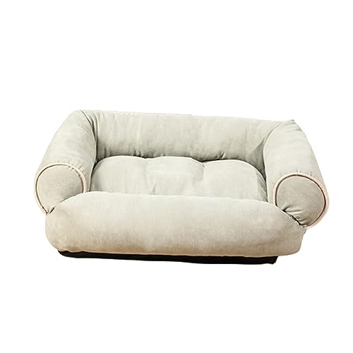Mirweon Kreatives Haustierbett, abnehmbares Kissen für Hunde und Katzen, weiches Plüsch, bequemes Sofa, mehrere Größen und Farben, Haustier-Couch Mirweon Kreatives Haustierbett, abnehmbares Kissen für Hunde und Katzen, weiches Plüsch, bequemes Sofa, mehrere Größen und Farben, Haustier-Couch von Mirweon
