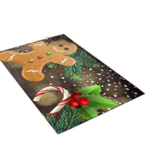 Mirweon Weihnachtliche Fußmatte, Weihnachtsmann-Fußmatte, Haustürdekoration, Heimteppiche, Frohe Weihnachten, Willkommens-Fußmatte, Fußmatte für den Außenbereich Mirweon Weihnachtliche Fußmatte, Weihnachtsmann-Fußmatte, Haustürdekoration, Heimteppiche, Frohe Weihnachten, Willkommens-Fußmatte, Fußmatte für den Außenbereich von Mirweon