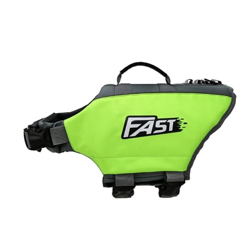 Reflektierende Hundeschwimmweste mit Schnellverschluss-Schnallen, hoher Auftrieb, für kleine und mittelgroße Rassen, Wassersportausrüstung, Outdoor-Wasserweste für Haustiere Reflektierende Hundeschwimmweste mit Schnellverschluss-Schnallen, hoher Auftrieb, für kleine und mittelgroße Rassen, Wassersportausrüstung, Outdoor-Wasserweste für Haustiere von Mirweon