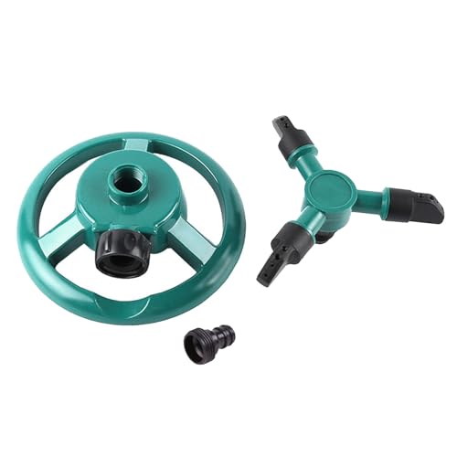 Regnergerät aus wetterfestem Kunststoff mit 3-Arm-Rotationsmechanismus für 30 % Wassereinsparung, regulierbarer Sprinkler Regnergerät aus wetterfestem Kunststoff mit 3-Arm-Rotationsmechanismus für 30 % Wassereinsparung, regulierbarer Sprinkler von Mirweon