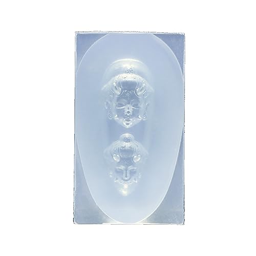 Silikonform für kleine Nägel, Blume, Tiere, Wolken, Vorlage, Harz, Nägel, Kunstherstellung, Werkzeuge, leicht zu reinigen, Silikon-Nagelformen von Mirweon