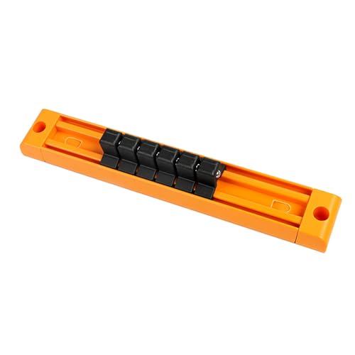 Steckschlüsselhalter mit 6/7 Stahlschlitz-Clips, Bit-Aufbewahrung, Bit-Laufwerke, Bit-Adapter, Aufbewahrung, Schraubendreher, Bit-Organizer, professioneller Steckschlüsselhalter Steckschlüsselhalter mit 6/7 Stahlschlitz-Clips, Bit-Aufbewahrung, Bit-Laufwerke, Bit-Adapter, Aufbewahrung, Schraubendreher, Bit-Organizer, professioneller Steckschlüsselhalter von Mirweon