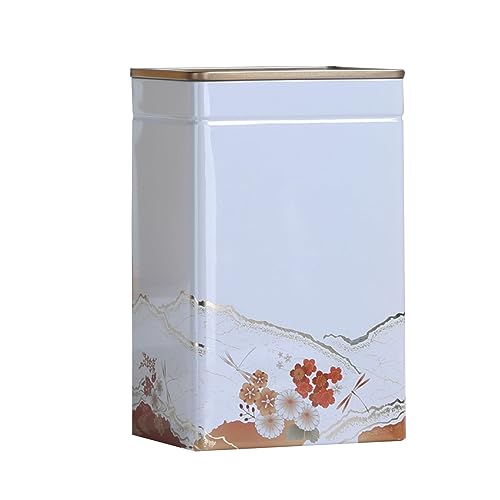Teedose aus Metall für lose Teeblätter zur Aufbewahrung von Tee, Kaffee, Aufbewahrungsbehälter, Metall-Teedose, Süßigkeitenhalter, Teedose, Aufbewahrung, Metallverpackungen Teedose aus Metall für lose Teeblätter zur Aufbewahrung von Tee, Kaffee, Aufbewahrungsbehälter, Metall-Teedose, Süßigkeitenhalter, Teedose, Aufbewahrung, Metallverpackungen von Mirweon